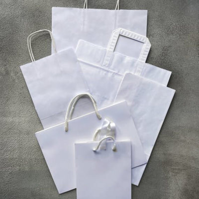 Wholesale White Paper Bags