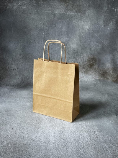 180x80x225 - Brown Twisted Handle Paper Bags