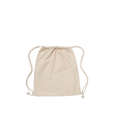 5oz Natural Cotton Drawstring Backpacks