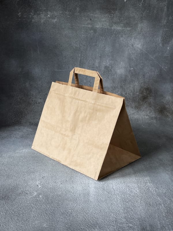 Brown Folded Handle Paper Bags