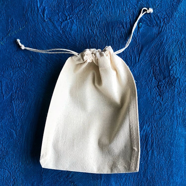 5oz Cotton Drawstring Bags