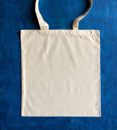 5oz cotton bag 380x100x420mm front view