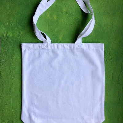 8oz White Canvas Bags