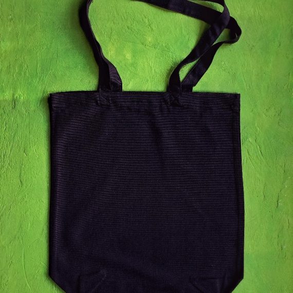 8oz Black Canvas Bags
