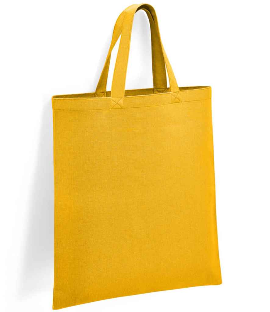 Brand Lab Organic Cotton Short Handle Shopper mustard