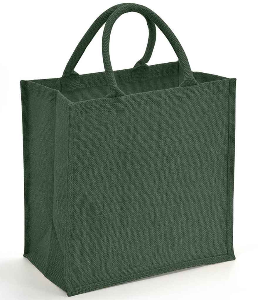 Brand Lab Natural Jute Tote green