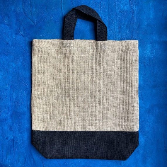 Jute Two Tone Shopper