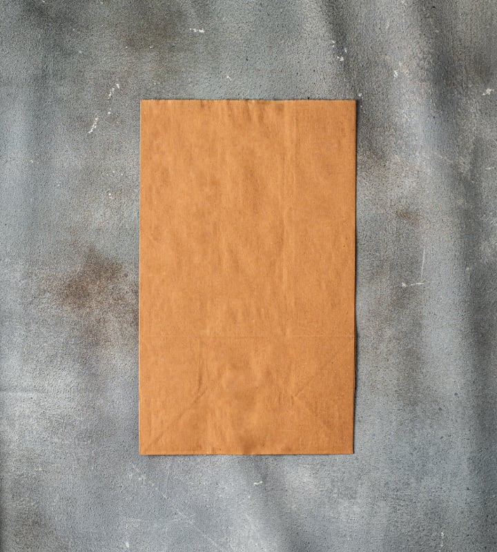 Block Bottom Kraft Paper Bags - Brown 250x140x410mm