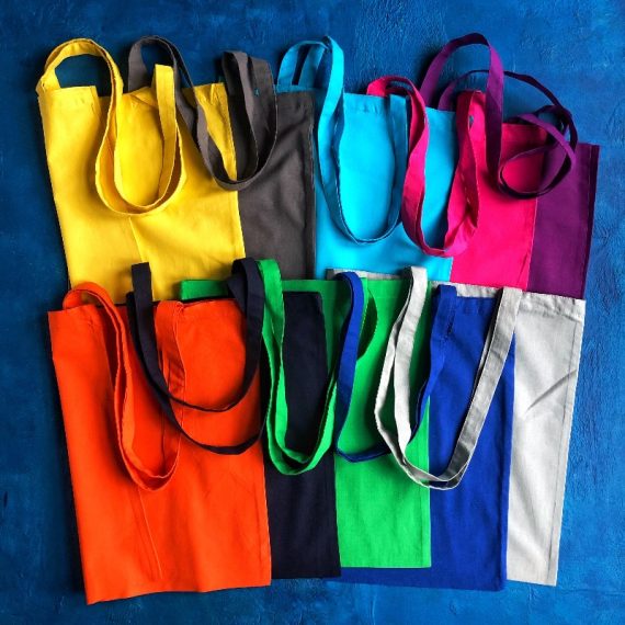 5oz Coloured Cotton Bags