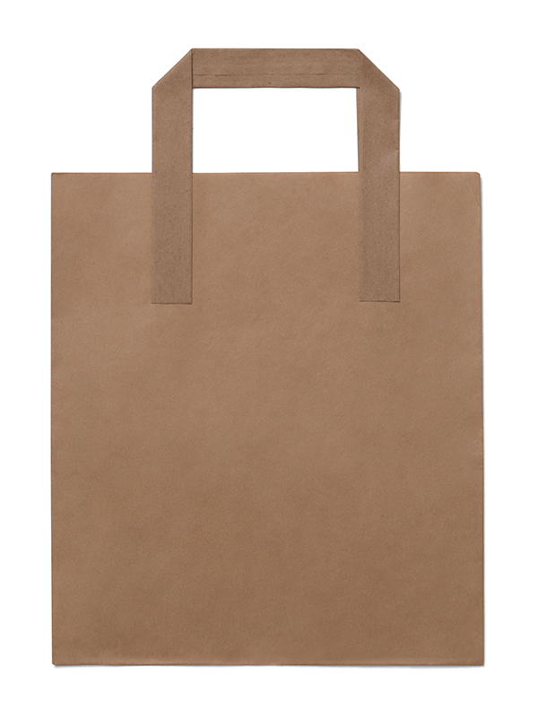 Brown Folded Handle Paper Bags