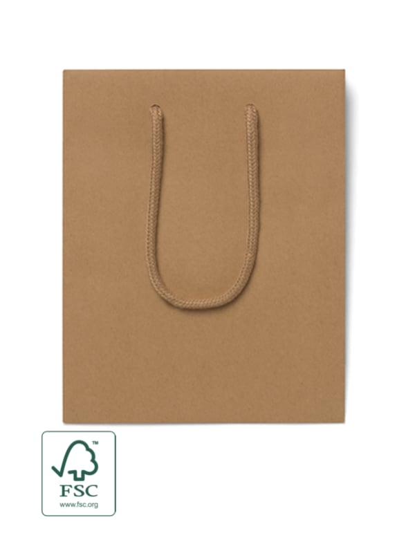 Brown paper bags with string handles discount