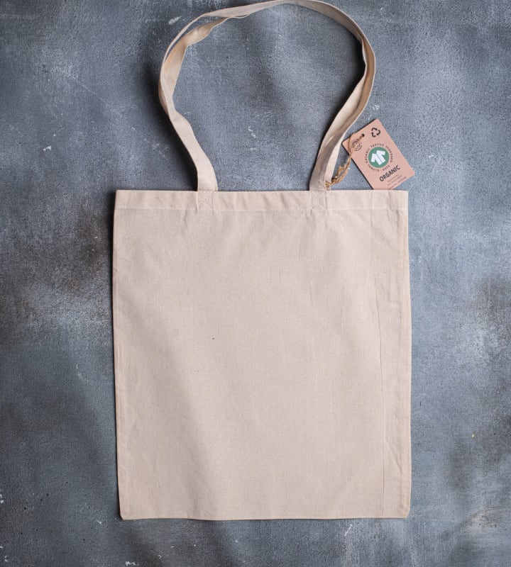 GOTS Organic 10oz Natural Canvas Bag - 380x100x420mm