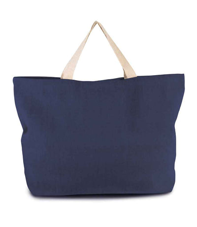 Kimood Rustic Juco Large Shopper navy