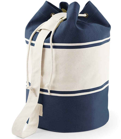 Quadra Canvas Duffle navy/white