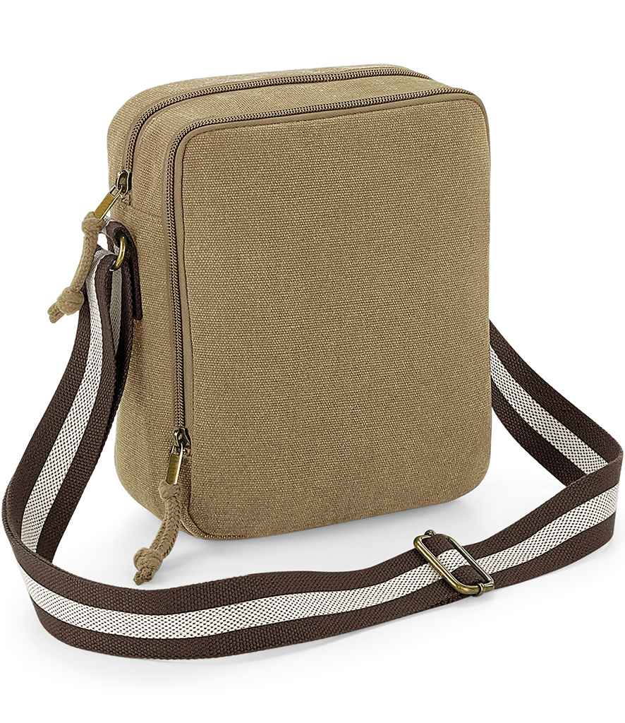 Quadra Vintage Canvas Mini Reporter desert sand