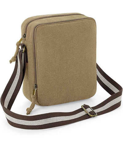 Quadra Vintage Canvas Mini Reporter desert sand