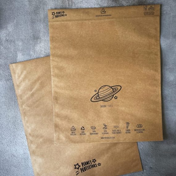 FSC® Saturn Planet Protector Mailing Bag - 400 x 100 x 500