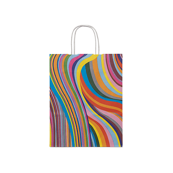 Seventies Twisted Handle Paper Bags