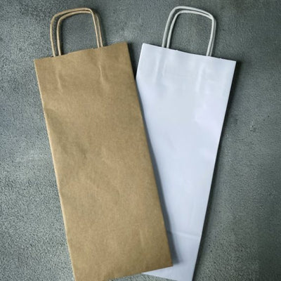 Twisted Handle Bottle Bags