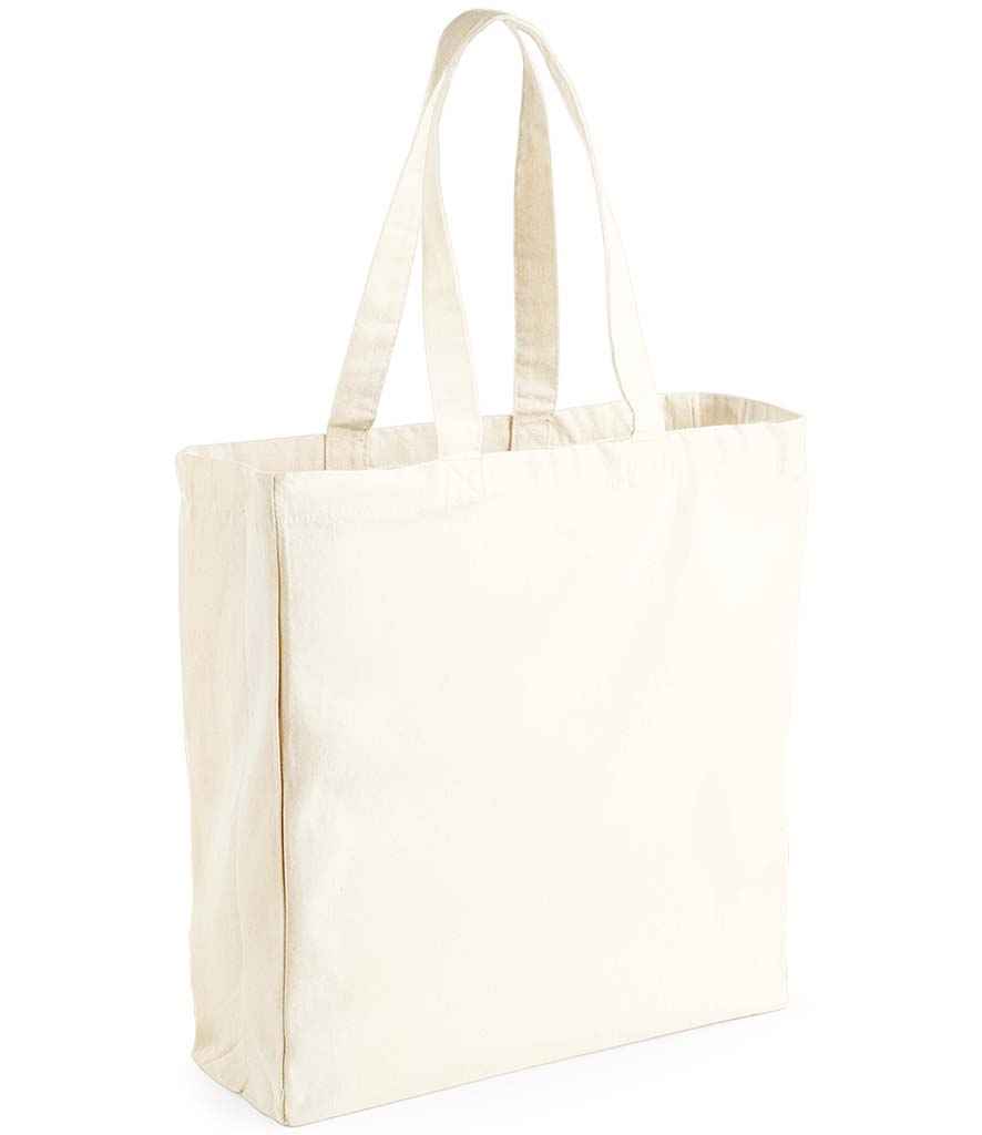 Westford Mill Canvas Classic Shopper natural