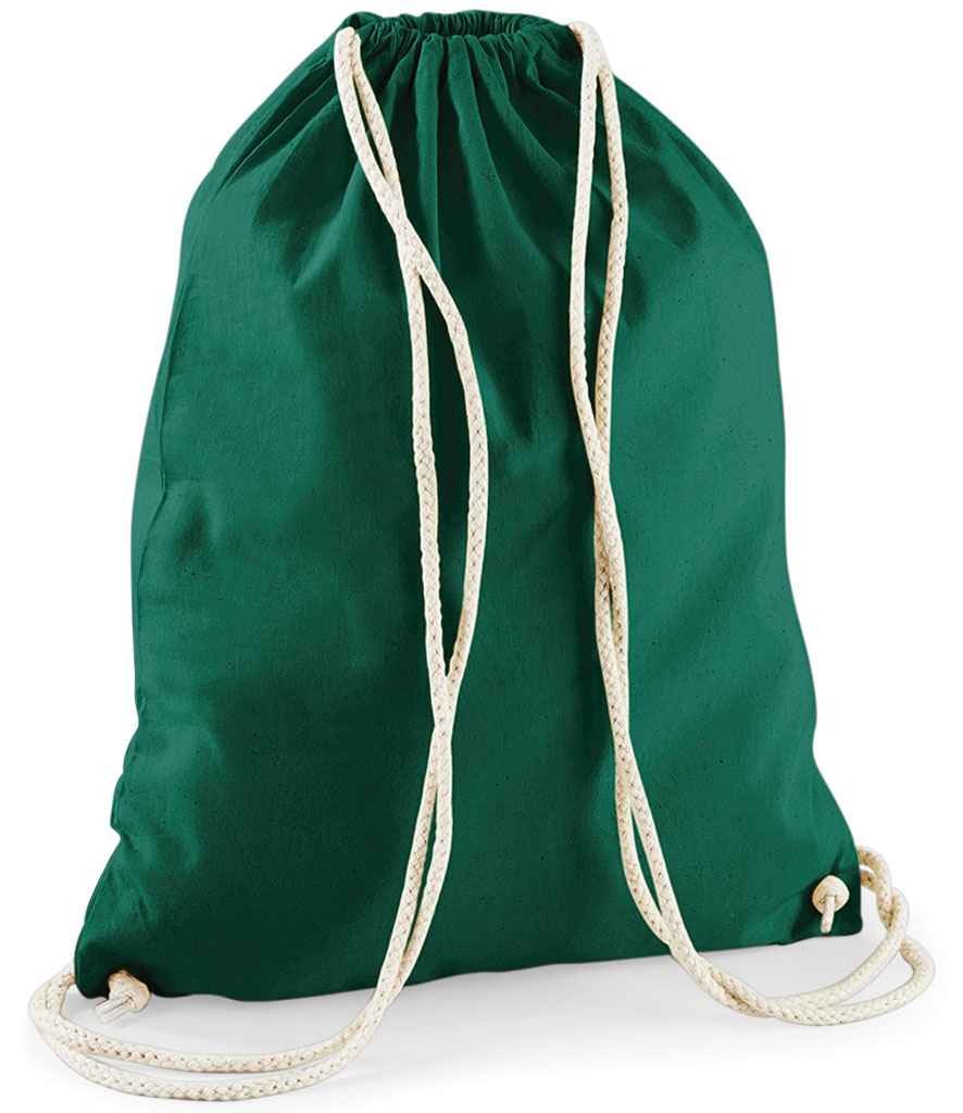 Westford Mill Cotton Gymsac bottle green