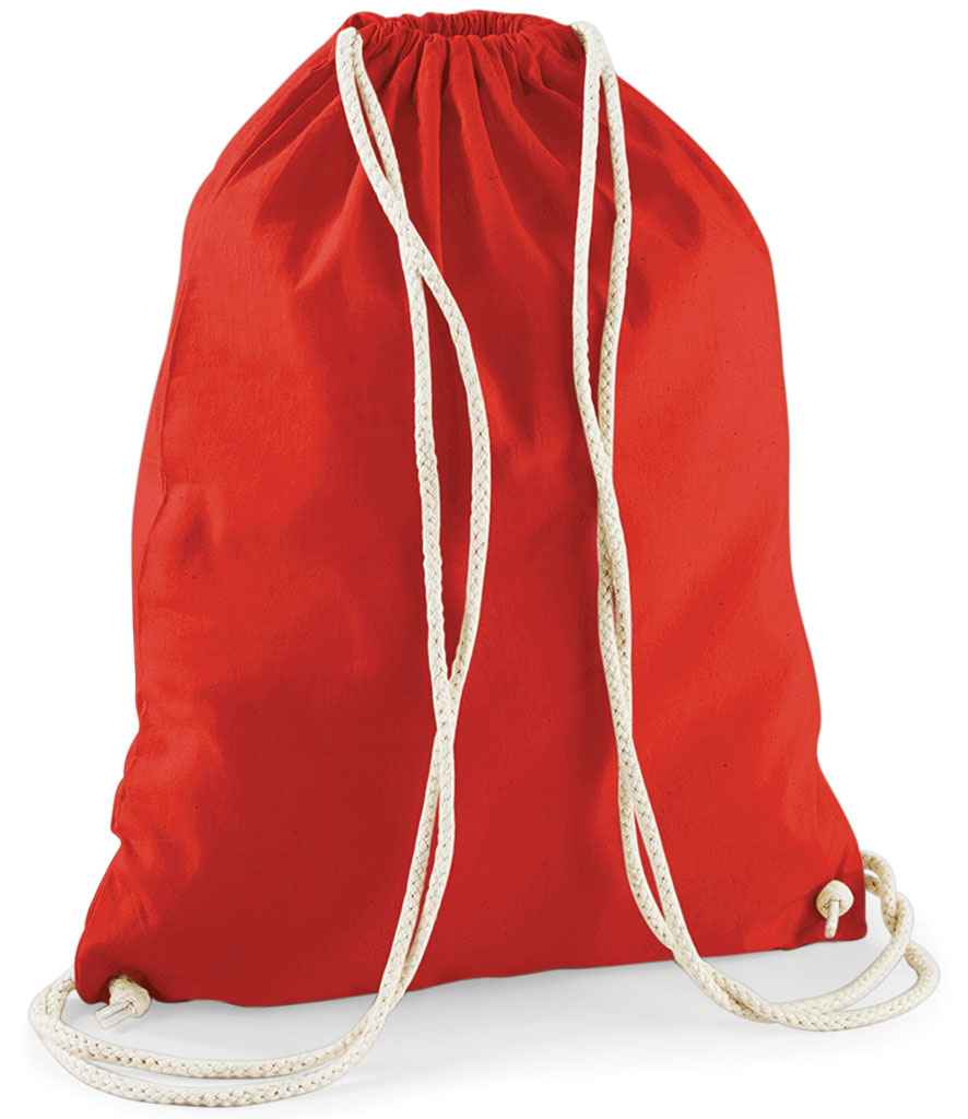 Westford Mill Cotton Gymsac classic red