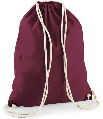Westford Mill Cotton Gymsac burgundy