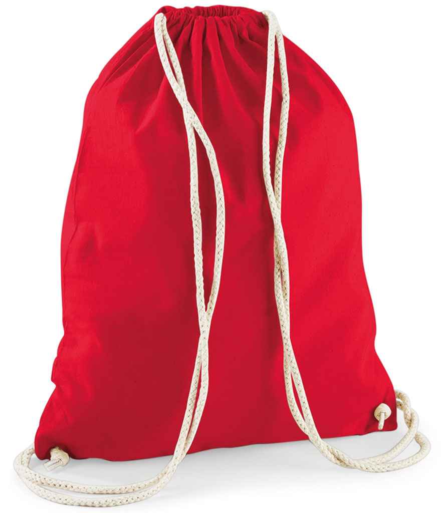 Westford Mill Cotton Gymsac red