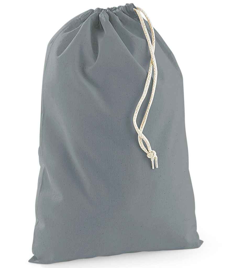 Westford Mill Cotton Stuff Bag grey