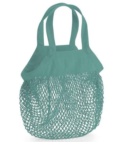 Westford Mill Organic Cotton Mini Mesh Grocery Bag sage green