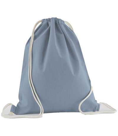 Westford Mill Organic Cotton Gymsac powder blue