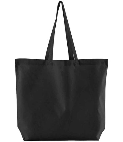 Westford Mill Organic Cotton Maxi Bag for Life black