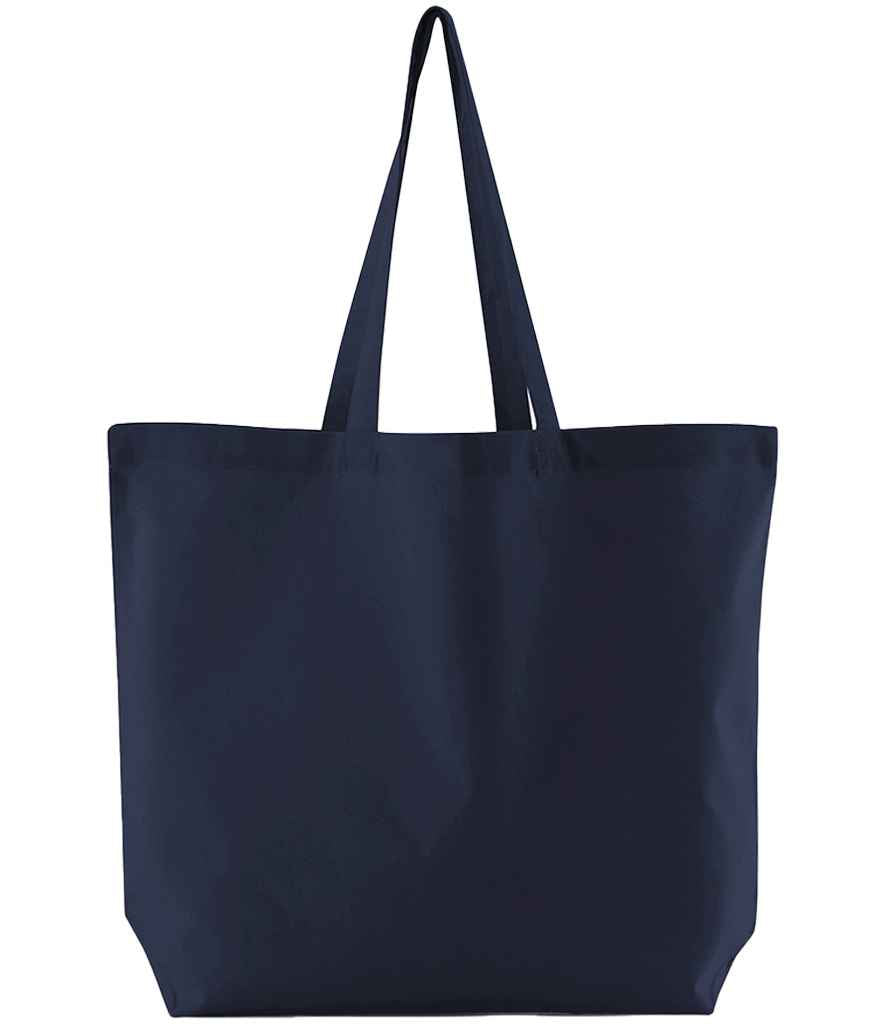 Westford Mill Organic Cotton Maxi Bag for Life navy