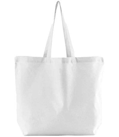 Westford Mill Organic Cotton Maxi Bag for Life white
