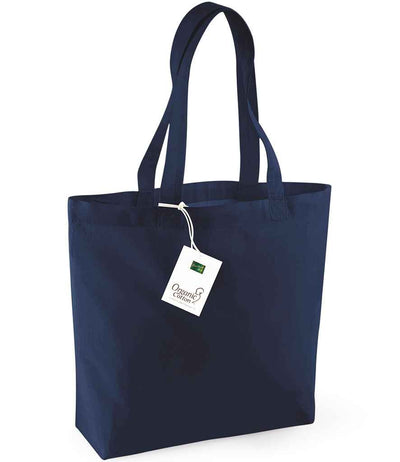 Westford Mill Organic Cotton Shopper navy