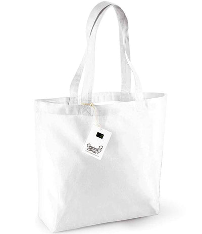 Westford Mill Organic Cotton Shopper white