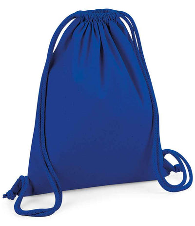 Westford Mill Organic Premium Cotton Gymsac blue
