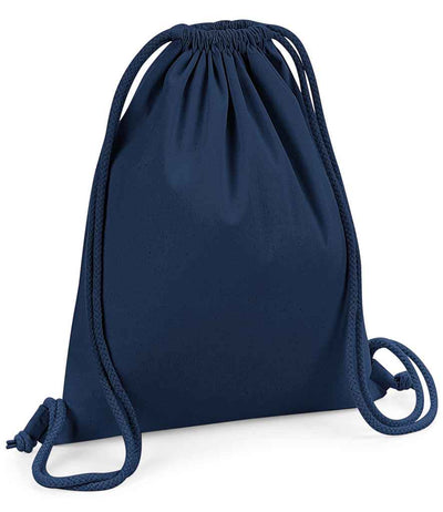 Westford Mill Organic Premium Cotton Gymsac navy