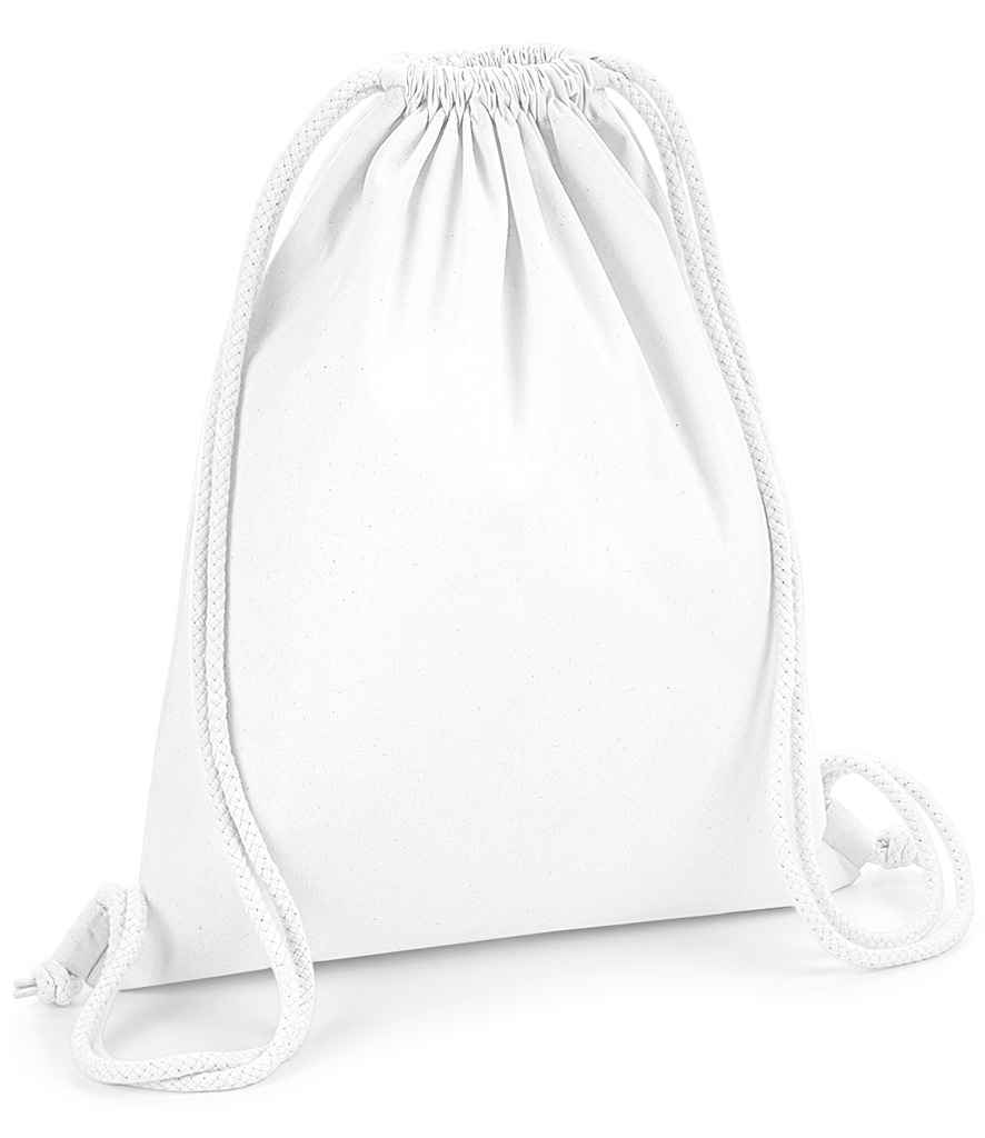 Westford Mill Organic Premium Cotton Gymsac white