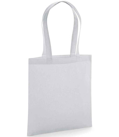Westford Mill Organic Premium Cotton Tote Bag light grey