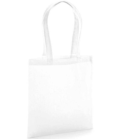 Westford Mill Organic Premium Cotton Tote Bag white