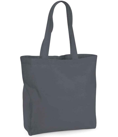 Westford Mill Organic Premium Cotton Maxi Tote Bag grey