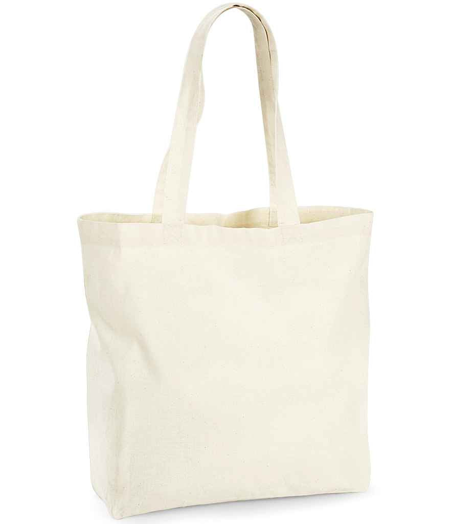 Westford Mill Organic Premium Cotton Maxi Tote Bag cream