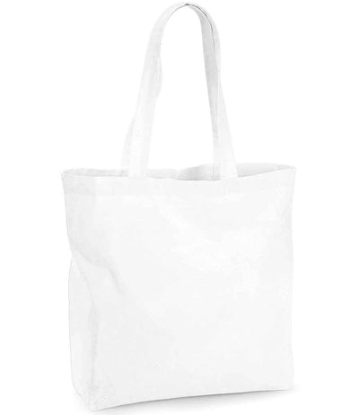 Westford Mill Organic Premium Cotton Maxi Tote Bag white