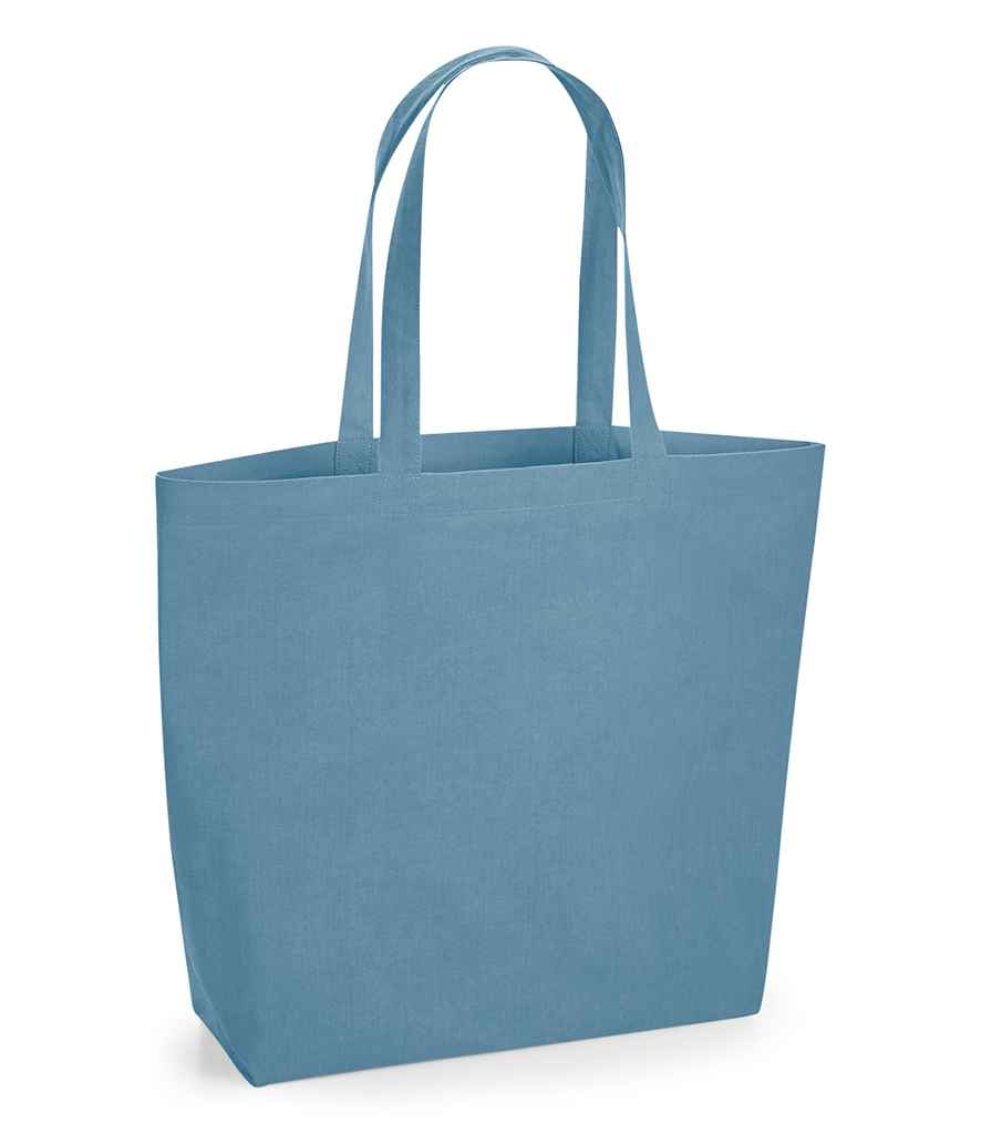 Westford Mill Organic Natural Dyed Maxi Bag for Life blue