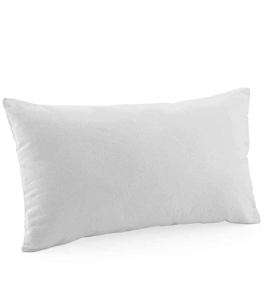 Westford Mill Fairtrade Cotton Canvas Cushion Cover light grey