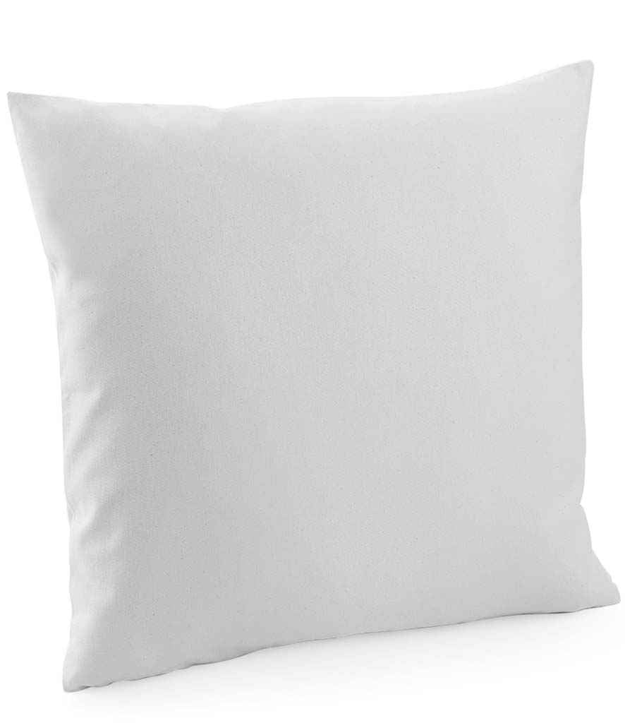 Westford Mill Fairtrade Cotton Canvas Cushion Cover light grey
