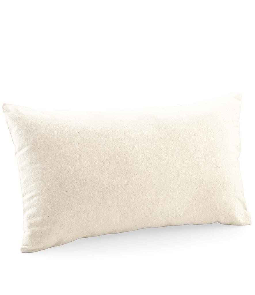 Westford Mill Fairtrade Cotton Canvas Cushion Cover natural