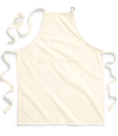 Westford Mill Fairtrade Adult Craft Apron cream