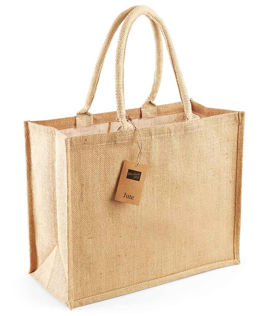 Westford Mill Jute Classic Shopper natural/cream